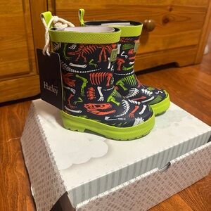 Hatley Kids Fossil Print Rain Boots